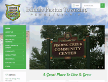 Tablet Screenshot of middlepaxtontwp.org